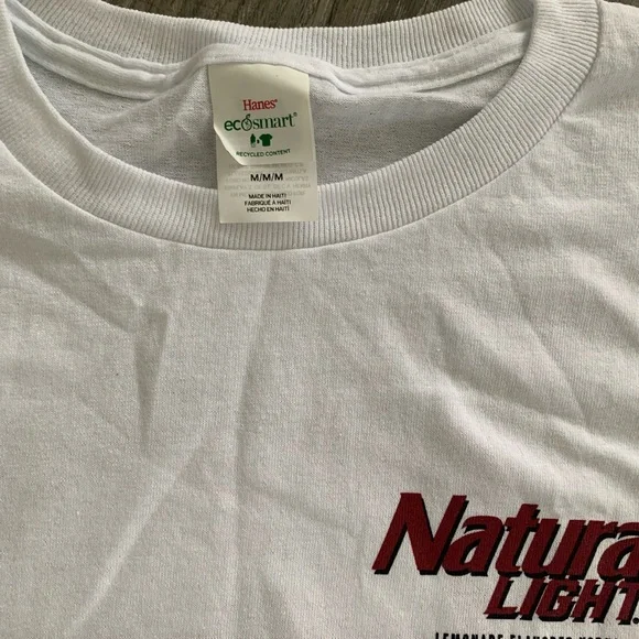 Natural Light Beer Tee Shirt - Picture 4 of 5